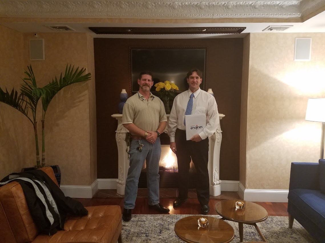 Daniel Donatelli on site with Secure Supplies
